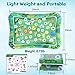 GINMIC Tummy Time Baby Water Play Mat, Inflatable Water Play Mat Fun Activity Play Center for Infants Boy & Girl - Baby Newborn Playmat Toys for 3 6 9 12 Months, Kids' Indoor Climbers & Play Toys