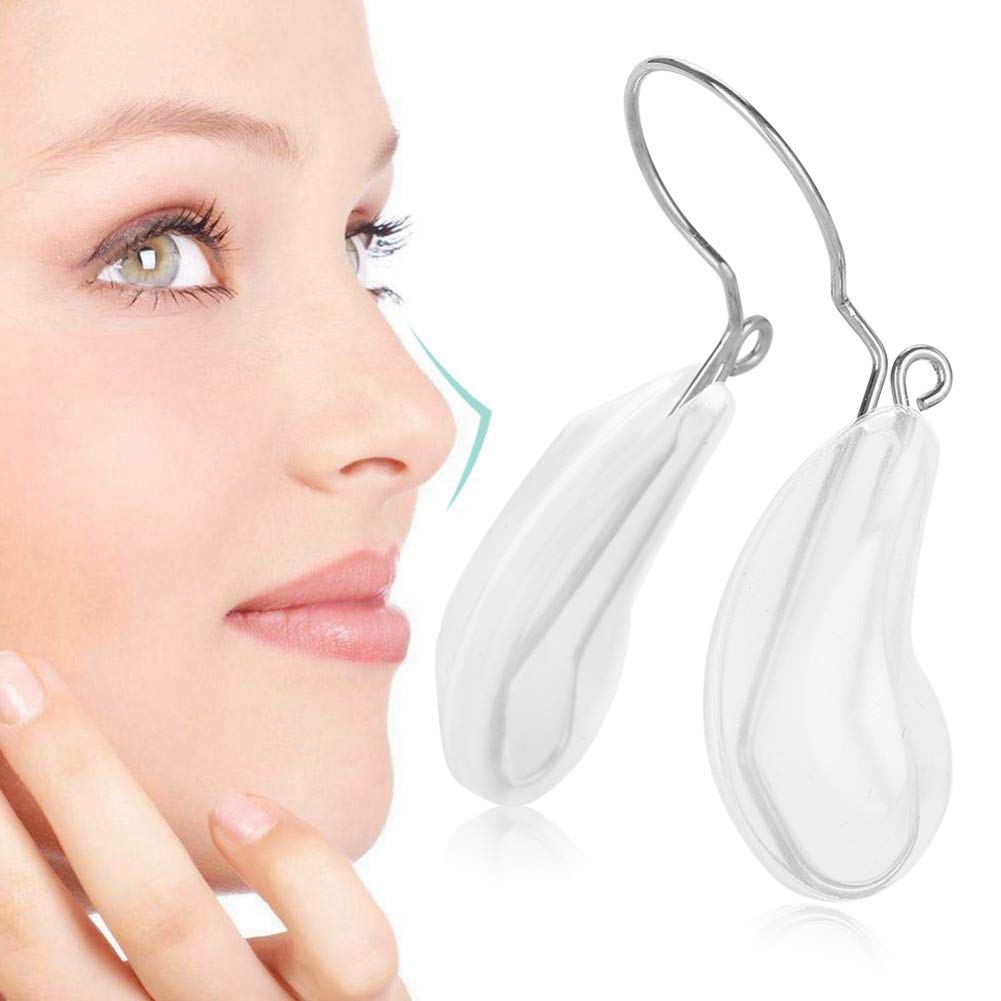 Nose Lifter Clips, Nose Shaper Lifter, Nose Thinner Straightener Nose Up Shaping Lifting Straightening Clip Bridge Beauty Enhancer Reshaper Safety Silicone Pads Care Nose Higher Beauty Clip