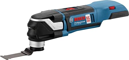 Bosch Professional Akku Multifunktionswerkzeug GOP 18 V-28 ohne Akku, L-BOXX 136 (18 Volt, Oszillationswinkel: 1,4° , Gewicht