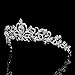 Topwedding Rhinestones Wedding Crown Crystal Bridal Tiara Headpiece Headband Hair Jewelry Women Girls