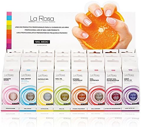 La Rosa, Nail VITAMIN TREATMENT with VITAMIN COMPLEX C E F B5 dedicated to fragile split and broken nails to coat and strengthen the nail plate for faster growth, transparent, 10 ml - Image 5
