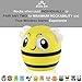 My Audio Pet Bee Mini Bluetooth Animal Wireless Speaker for Kids of All Ages - True Wireless Stereo Technology – Pair with Another TWS Pet for Powerful Rich Room-Filling Sound - (Bumble Beat)