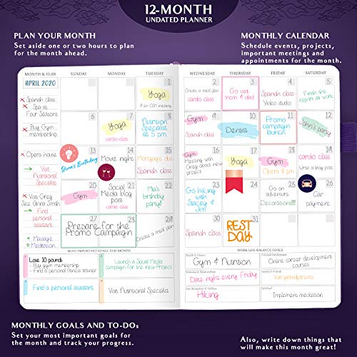 Legend Planner Hourly Schedule Edition Deluxe Weekly & Daily