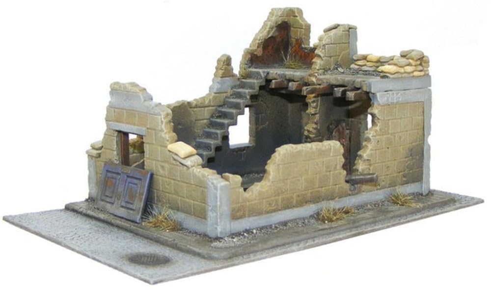 Warlord Games Wrecked House Wargaming Plastic Scenery Bolt Action