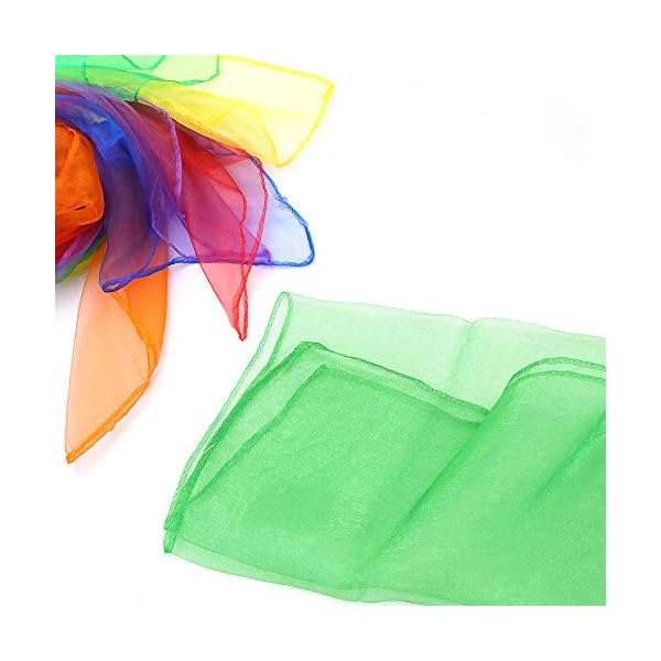 Lifreer-6-PCS-Belly-Dance-Scarves-Square-Dance-Juggling-Scarf-Multi-Color-Silk-like-Scarves-Baby-Sensory-Toys-Rhythm-Band-60-x-60cm Lifreer 6 PCS Belly Dance Scarves Square Dance Juggling Scarf Multi-Color Silk-like Scarves Baby Sensory Toys Rhythm…