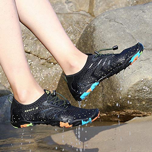 image for sweetnice Women Shoes Mens Womens Water Shoes Beach Quick Dry Barefoot