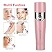 Miserwe 5 in 1 Womens Electric Razor Painless IPX4 Waterproof Bikini Trimmer Facial Brush with Cordless Rechargale USB Charging Nose Trimmer Eyebrow Trimmer Body Shaver Facial Shaver for Women