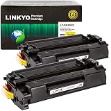 LINKYO Compatible Toner Cartridge Replacement for Canon 052 (Black, 2-Pack)