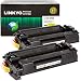 LINKYO Compatible Toner Cartridge Replacement for Canon 052 (Black, 2-Pack)