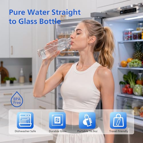 PHILIPS Reverse Osmosis Countertop Water Filter ADD5930BK/37(Ambient), 5-Stage Filtration with Aquaporin Tech, Compact Design Water Purifier for 1-2 People, 2L(0.53 Gal) Tank, Reduce TDS