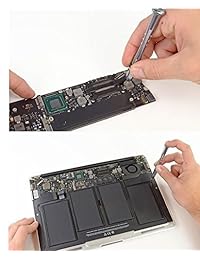 RION TECH, kit de herramientas de 3 piezas, 5 y 6 puntas, destornillador Pentalobe para Macbook Air Pro con pantalla Retina; kit de destornillador para electrónica