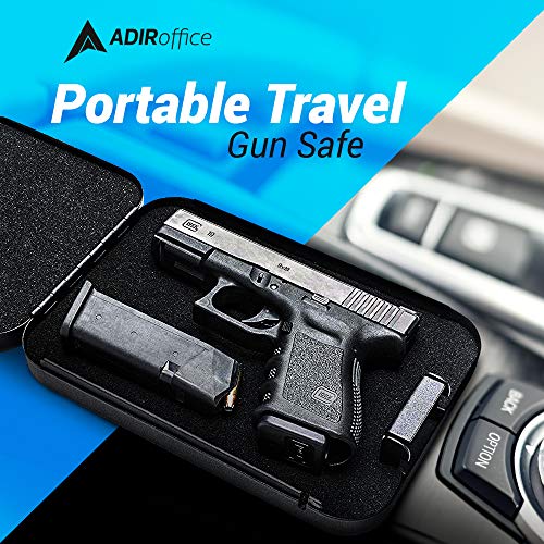 2 AdirOffice+Portable+Travel+Gun+Safe