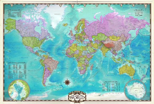 EuroGraphics Map of The World Puzzle (2000-Piece)