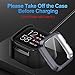 KIMILAR 4-Pack Screen Protector Case Compatible with Fitbit Versa 2, TPU Rugged All-Around Screen Protective Case Bumper Soft Plated Shell for Versa 2 Smartwatch