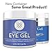 Pure Body Naturals Age-Defying Eye Gel for Wrinkles and Circles, Eye Cream for Under Eye Bag Treatment, 1.7 Fl. Ounce