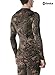 TSLA Men's UPF 50+ Compression Shirts, Cool Dry Long Sleeve Athletic Tops, Sports Baselayer Workout Shirt, Zero Camo Green, Medium