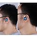 Shendong Mini Bluetooth Earphone with Built-in Mic, Volume Control for Android IOS Windows Smart Phone Laptop Computer and Bluetooth Device (Black)