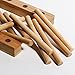 2 Tiers Bamboo Dish Rack Dishes Drainboard Drying Drainer Storage Holder Stand Kitchen Cabinet Organizer for Dish / Plate / Bowl / Cup / Pot Lid / Book (Small Size)
