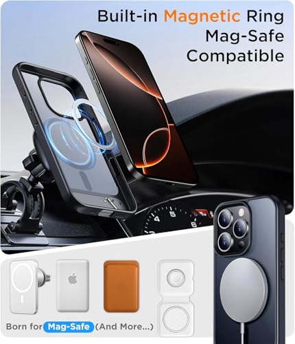 ELEPIK Stronger Magnetic for iPhone 15 Pro Max Case with Flush Stand [Compatible with MagSafe] [10 FT Military Grade Drop Tested] Slim Matte Silicone iPhone 15 Pro Max Phone Case, Black
