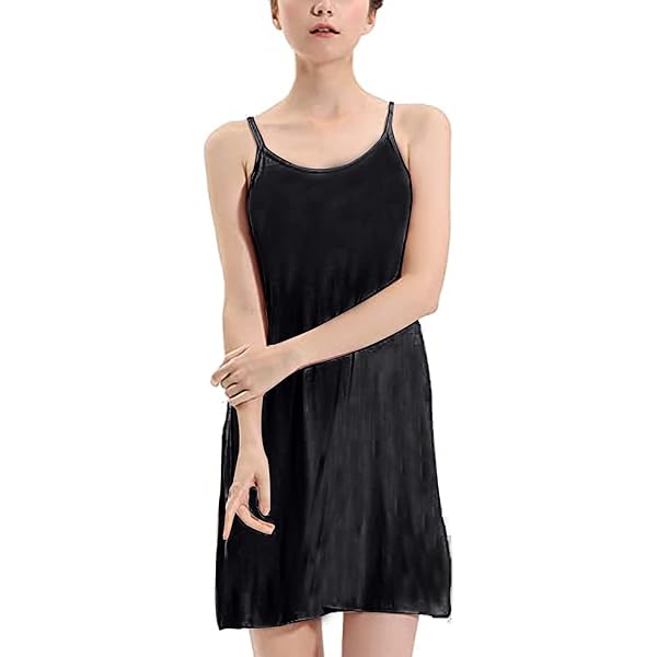 thumbnail image 2 of Homgro Women's Sleep Dress With Built-in Bra - Short Sleeve Midi Nightgown 2 of 14