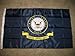 RFCO United States Navy Logo Double Sided Nylon Embroidered 3x5 Foot Flag Banner US