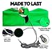 CozyPhones Over The Ear Headband Headphones - Kids Headphones Volume Limited with Thin Speakers & Super Soft Fleece Headband - Green Frog