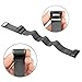 Vancle Fitbit Charge 2 Band, Milanese Stainless Steel Metal Replacement Accessory Bracelet Strap with Magnet Lock for Fitbit Charge 2 (No Tracker) (Black, Large)