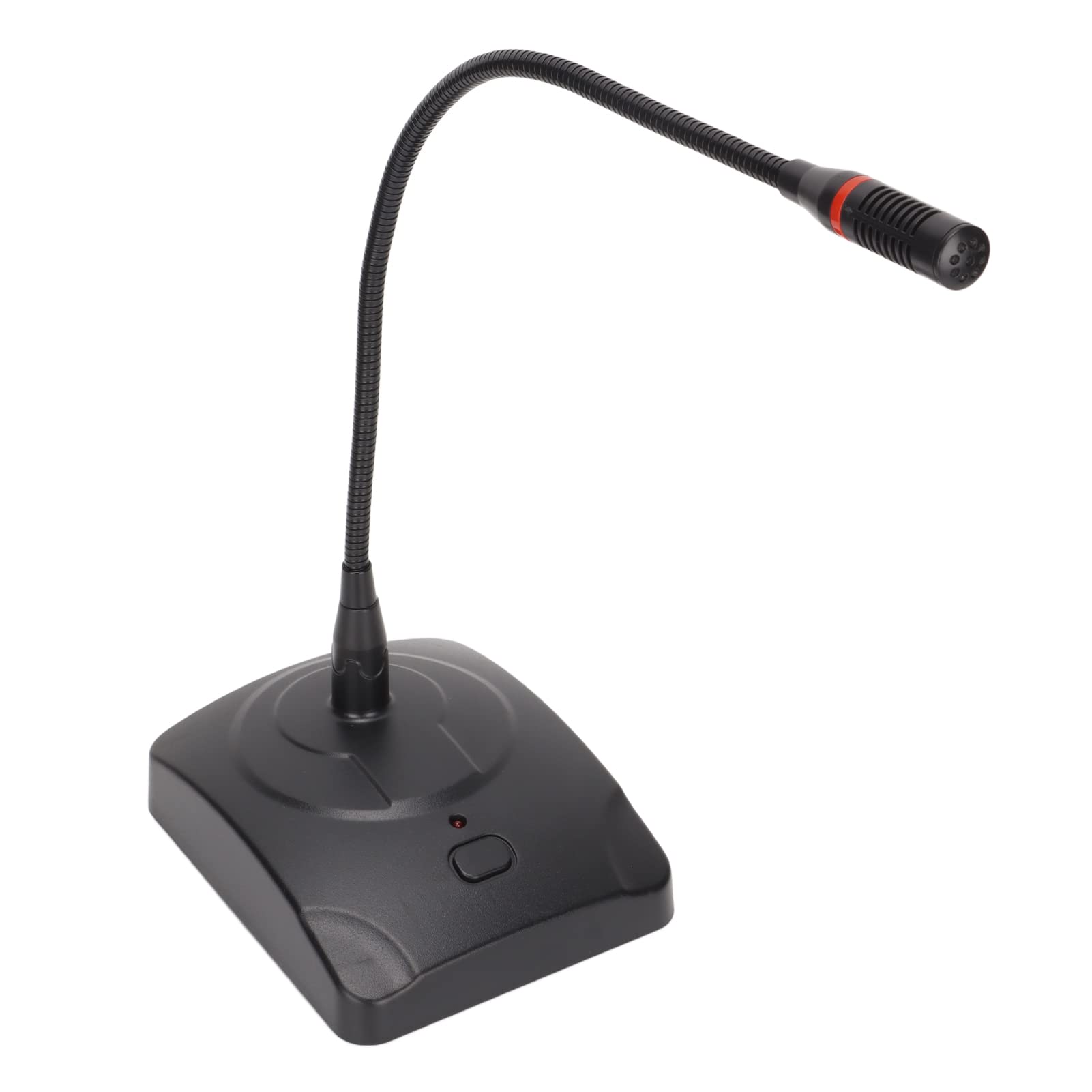 Wired Desktop Microphone,Omnidirectional Condenser Microphone,360 Adjustable Gooseneck,with XLR to 6.35mm Cable,for Conference/Web Speech/Broadcast Recording,etc.
