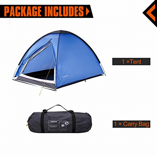 KingCamp Lightweight Backpacking Tent for 2 Person Tent 3Season Double