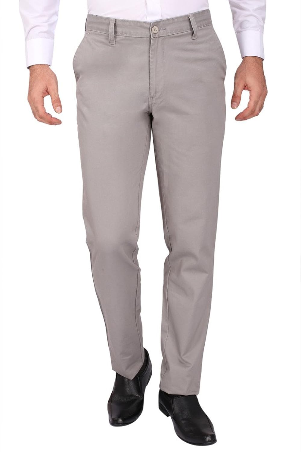 modo men's cotton flat front regular fit chinos