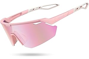 Lamicall Polarized Sports Sunglasses for Men Women, [24g Ultralight] UV400 Protection for Sun Glass