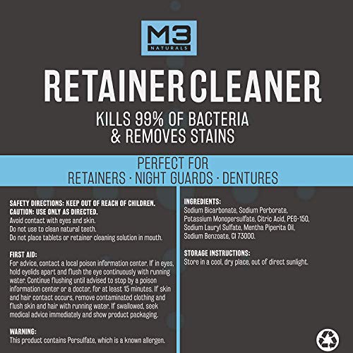 5 Premium+Dental+Denture+Retainer+Cleaner