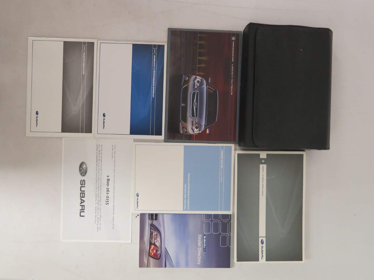 2008 Subaru Outback Owners Manual Paperback – 2008