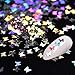 20G Laser Butterfly Nail Sequin Acrylic Paillettes butterfly nail glitter Holographic Nail Sparkle Glitter Sheets Tips