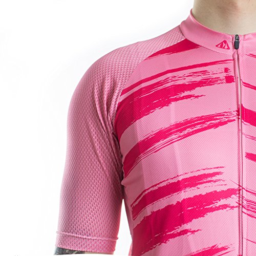 Racmmer Mens Breathable Short Sleeve Cycling Jersey Bike Shirt Cycling Clothing - Thumbnail 7