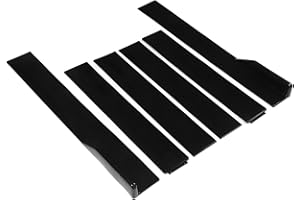 Yctze 6PCS Universal Car Side Skirt Extension - ABS Bendable High Body Kits for Automotive Exterior Lower Side Bottom Line - 