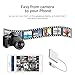 SD Card Reader, Lighting to SD Card Trail and Game Camera Reader for iphone5/5s/5c/6/6s/6 Plus/7/7 Plus/iPad Mini/Air, No App Required- IOS 9.2 or up to 10.3.2 (White)