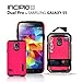 Original Incipio DualPro Dual Layer Protective Case For Samsung Galaxy S5 (Pink/Black)