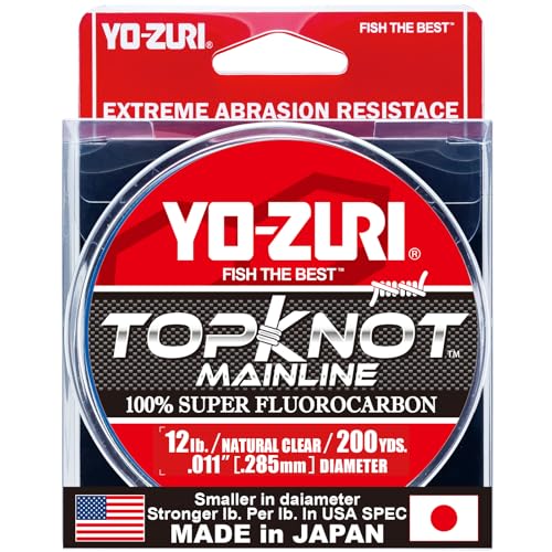 Yo-Zuri Topknot Mainline 1000Yds 12LB (0.285mm) Natural Clear
