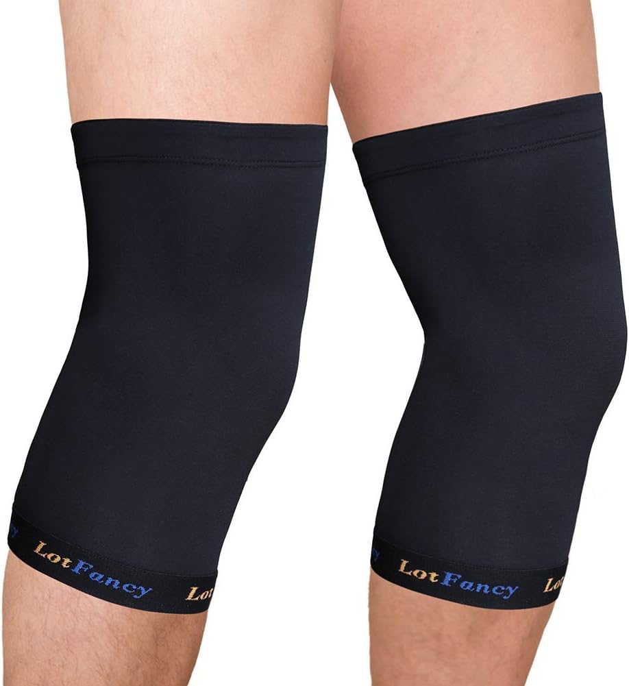 Stiff Muscle and Joints LotFancy Knee Compression Sleeves Copper