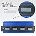 FIRSTINFO Powerful-Magnet-Attached 10 inch 254mm Twin Scale Precise Profile Contour Gauge Shape Duplicator/Convenient for Magnetic Attraction