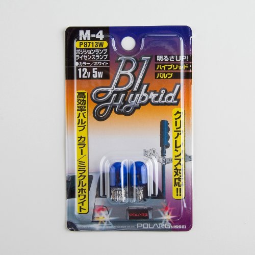Polarg B1 Hybrid 12V 5W 194 Hyper White Mini-Bulb M-4