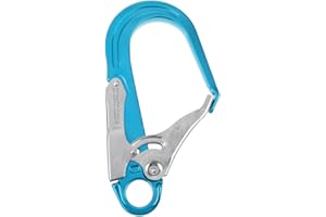 Large 25KN Aluminum Alloy Snap Lock Hook Clip for Rock Climbing Rappelling Rescue Fall Arrest Safety Lanyard Harness Gear Equ