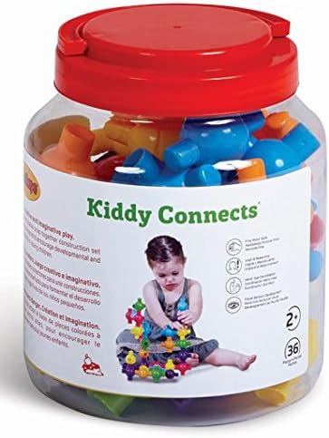 Edushape 829036 Kiddy Connects Set (36 Piece)