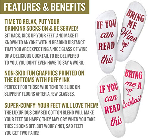 4 Socks+Bring+Cocktail+Luxury+Cotton