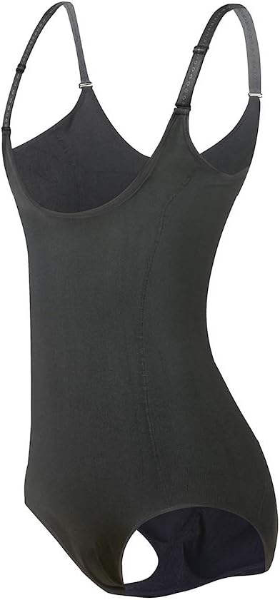 Amazingjoys Open Bust Shapewear Seamless Bodysuit Tummy Control Body Shaper for Women