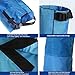 Unigear Leg Gaiters Waterproof Snow Boot Gaiters 600D Anti-Tear Oxford Fabric for Outdoor Hiking Walking Hunting Climbing Mountain (Blue, L)