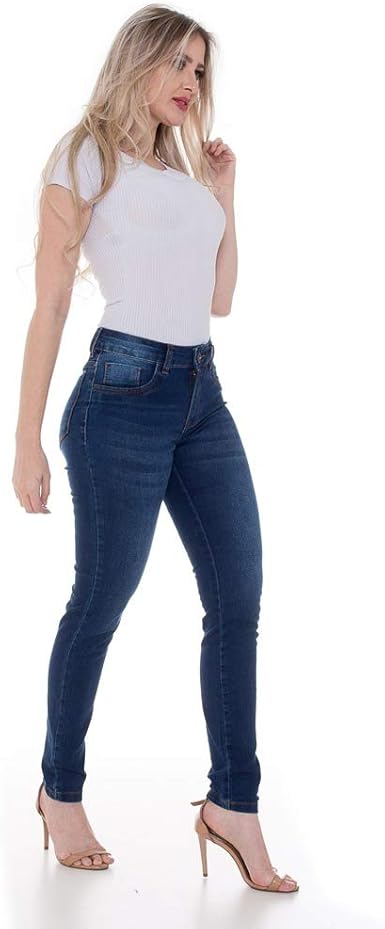 calça premium denim feminina