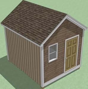 10x12 shed plans - how to build guide - step by step