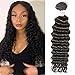 Beauty Forever Hair 8A Grade 100% Unprocessed Malaysian Deep Wave virgin hair 1 Bundle Remy Human Hair Wave Natural Color Can Be Dyed and Bleached (12)